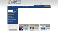 Desktop Screenshot of marinebk.com